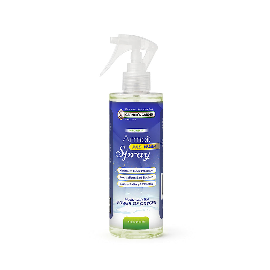 Armpit Pre-Wash Spray | Hydrogen Peroxide Treatment for Armpit Detox & Odor Control