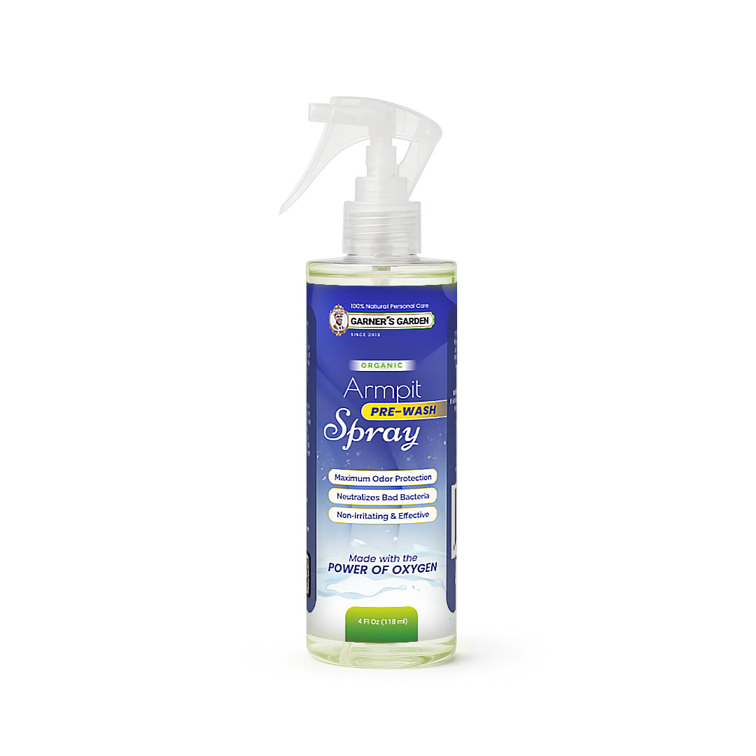Armpit Pre-Wash Spray | Hydrogen Peroxide Treatment for Armpit Detox & Odor Control