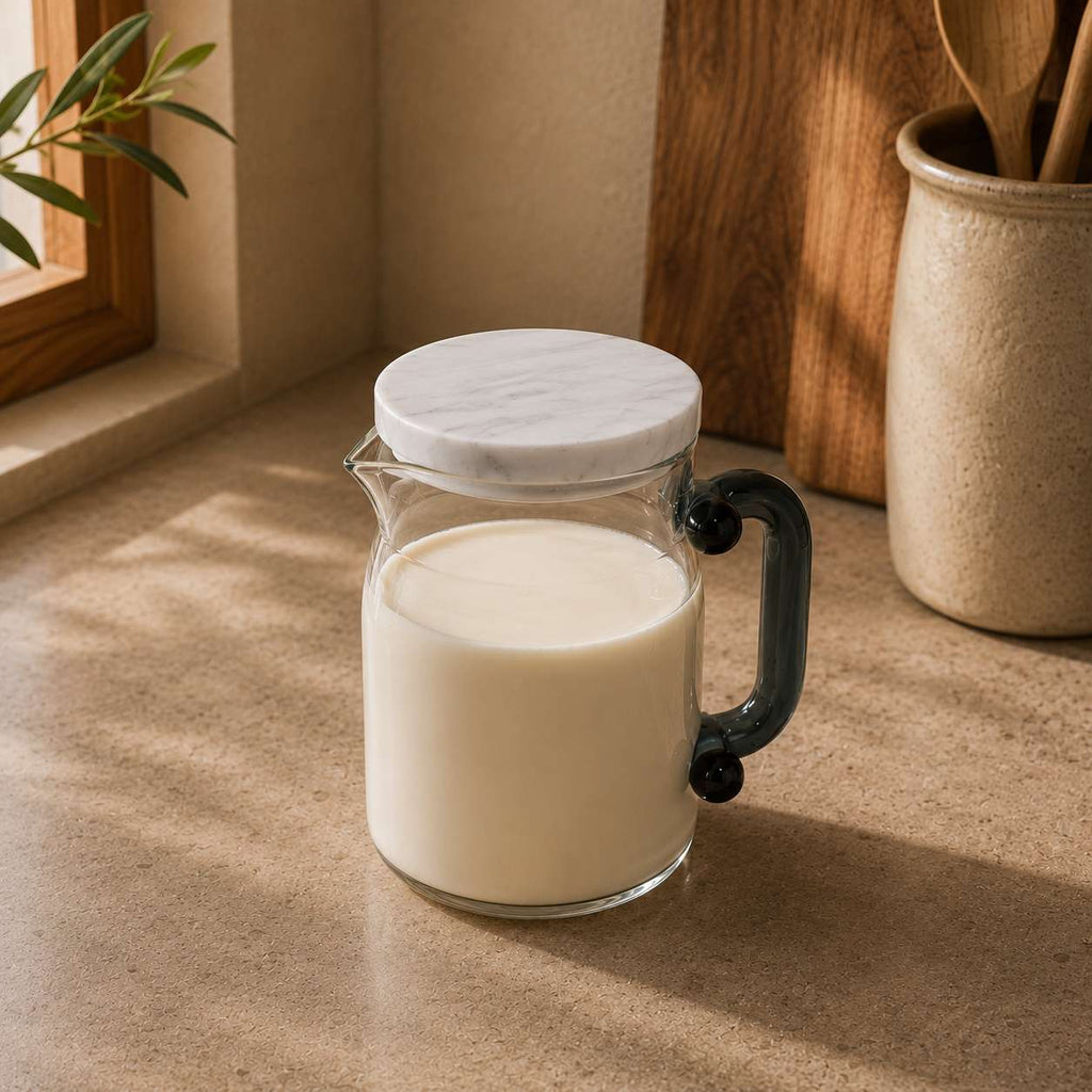 Azure Cream Pitcher