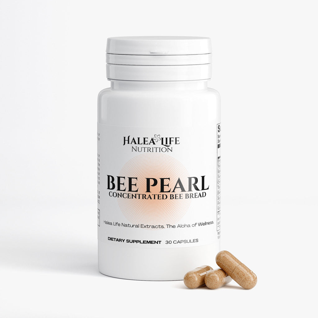 Bee Pearl Bee Bread Capsules with Vitamin C