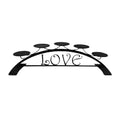 Charming Love Tabletop Pillar Candle Holder