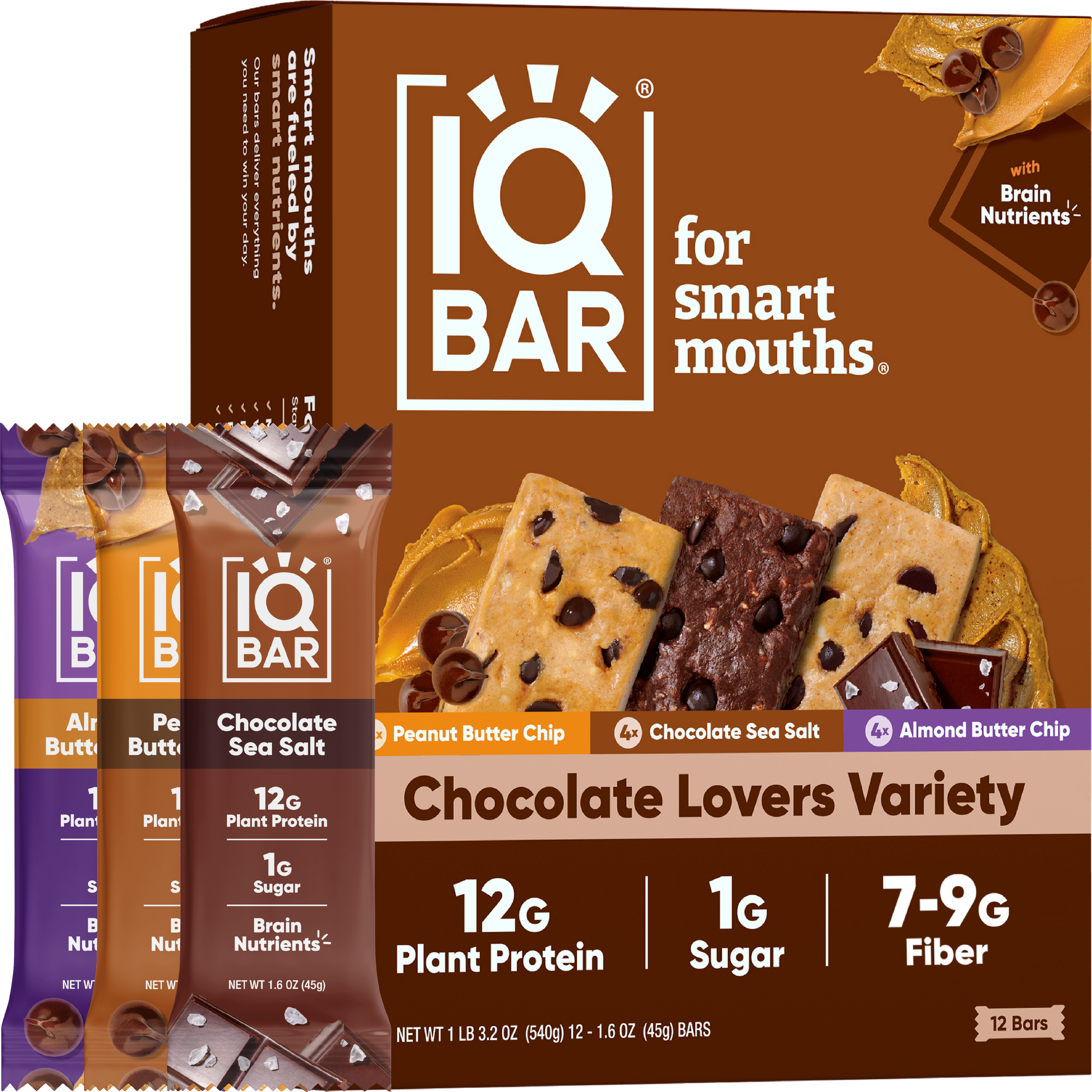 Chocolate Lovers Variety (12 Bars)