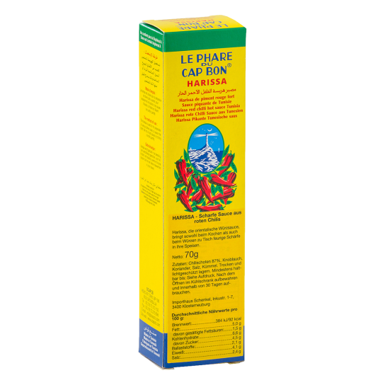 Le Phare du Cap Bon Harissa Paste – 70g Tube
