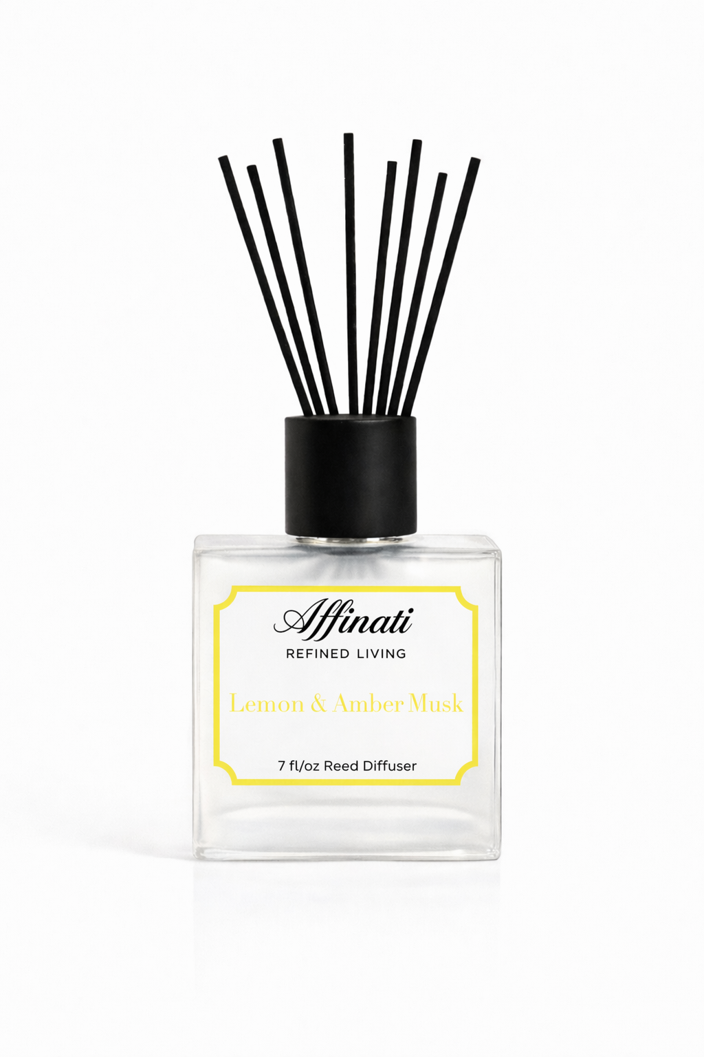 Lemon & Amber Musk Reed Diffuser