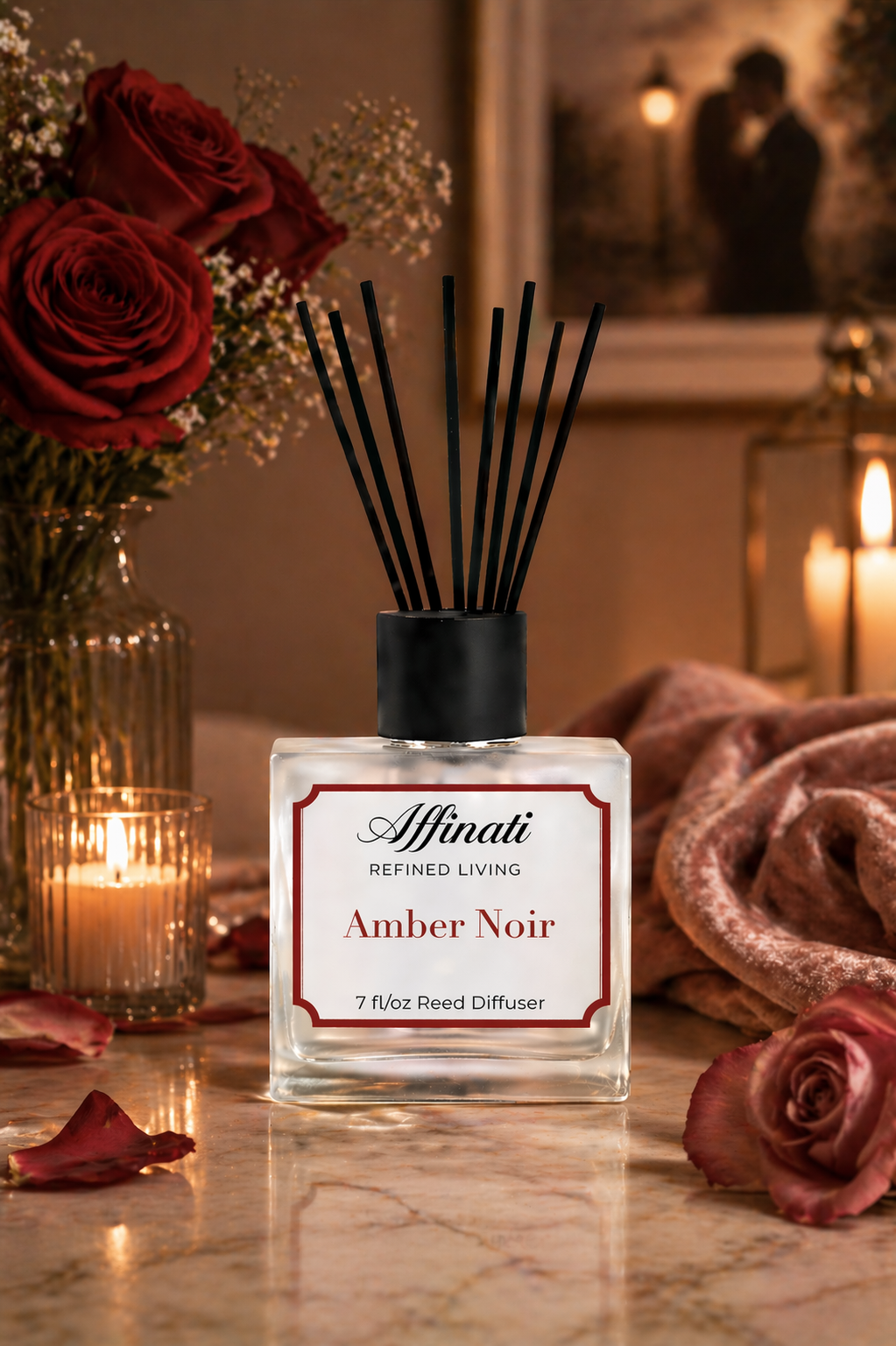Amber Noir Reed Diffuser