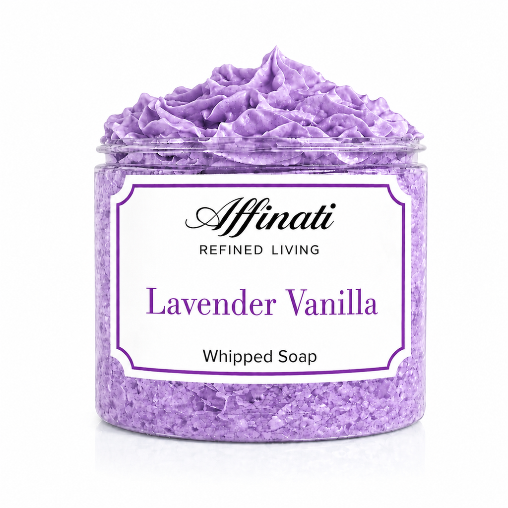 Lavender Vanilla Whipped Soap - 20 oz