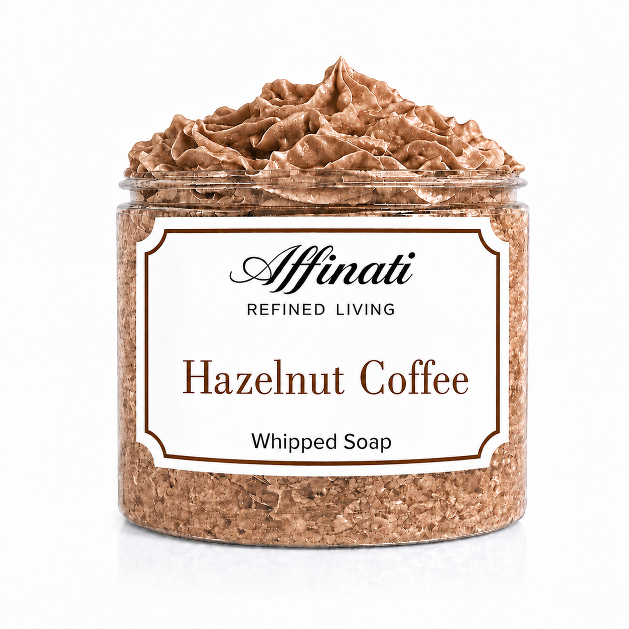 Hazelnut Coffee Whipped Soap - 20 oz