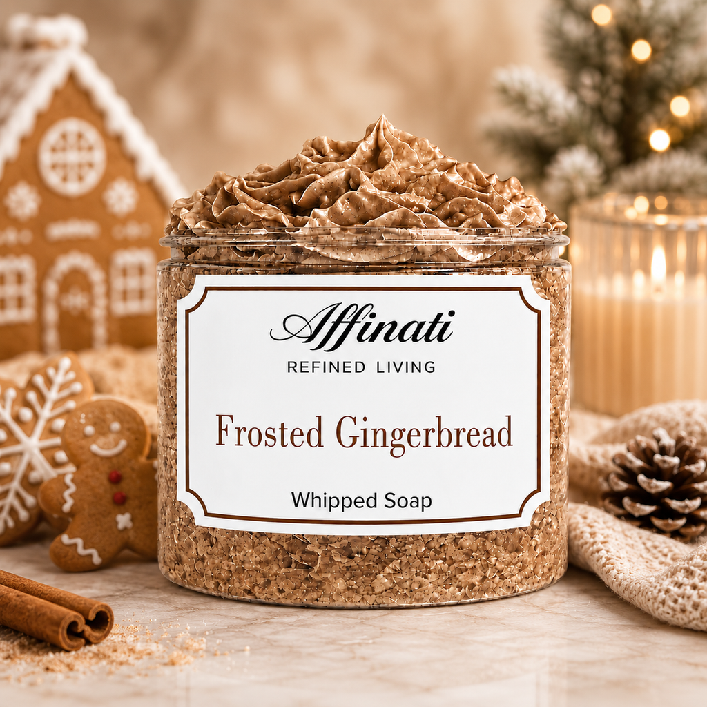 Frosted Gingerbread Whipped Soap - 20 oz