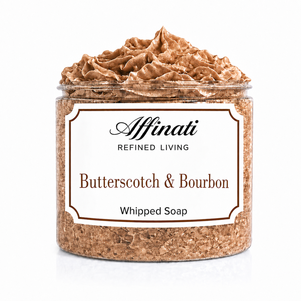 Butterscotch & Bourbon Whipped Soap - 20 oz