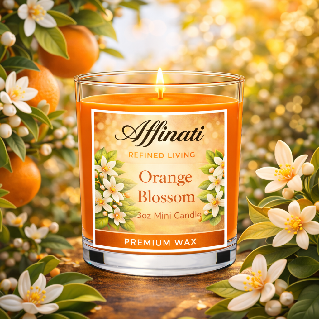 Orange Blossom Mini Candle