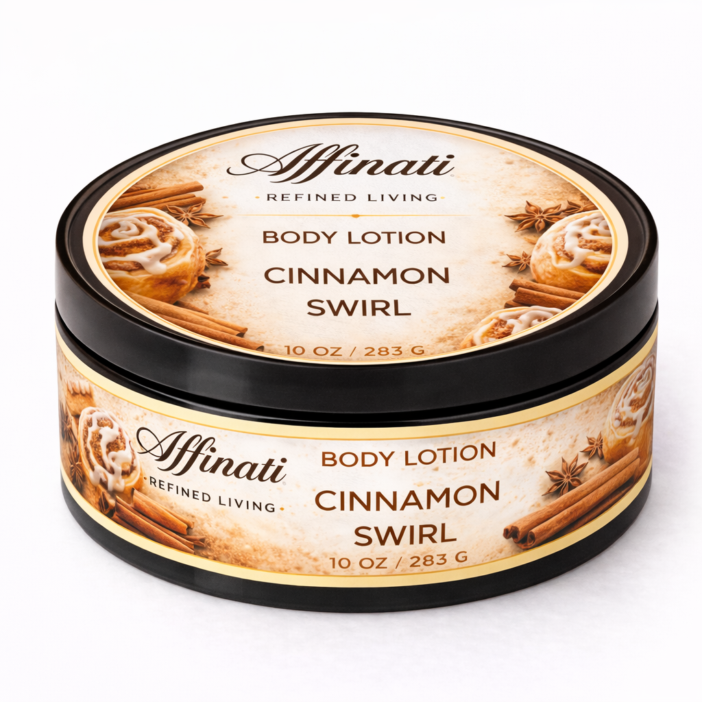 Cinnamon Swirl Body Lotion – Hydrating Moisturizer (10 OZ)
