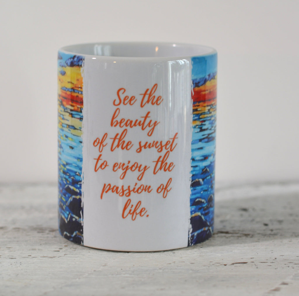Drinkware-Summer Sunset