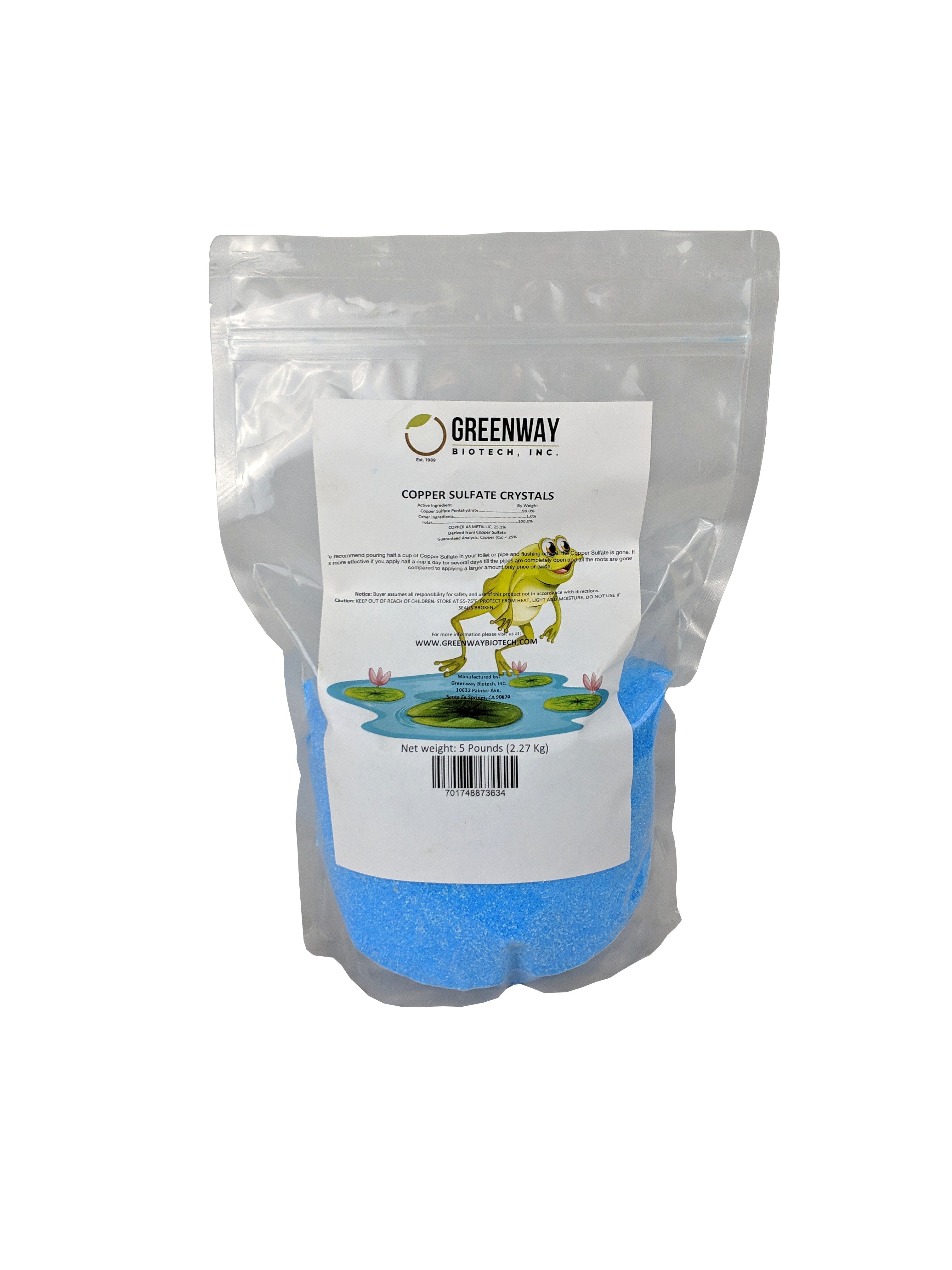 Copper Sulfate Crystals