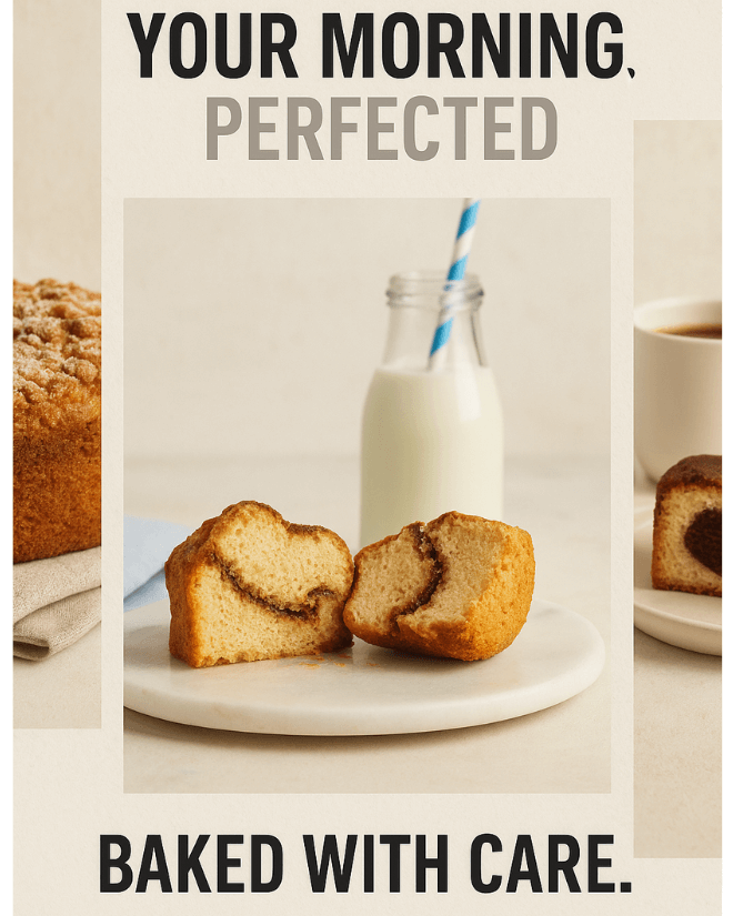 The Pastry Case - German Sour Cream Coffee Cake - Fresh & Delicious