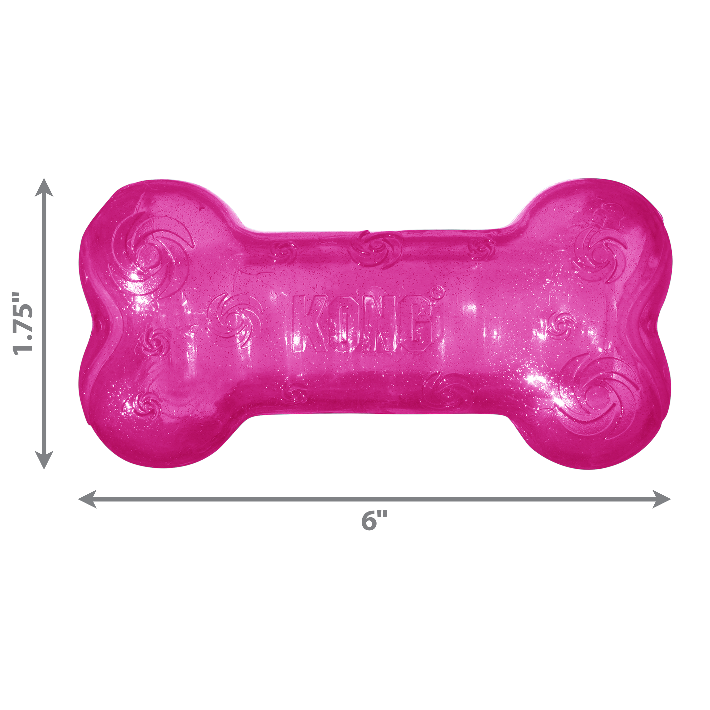 Kong Squeezz Crackle Bone