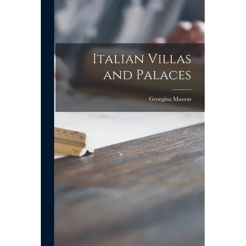 Italian Villas and Palaces - Paperback