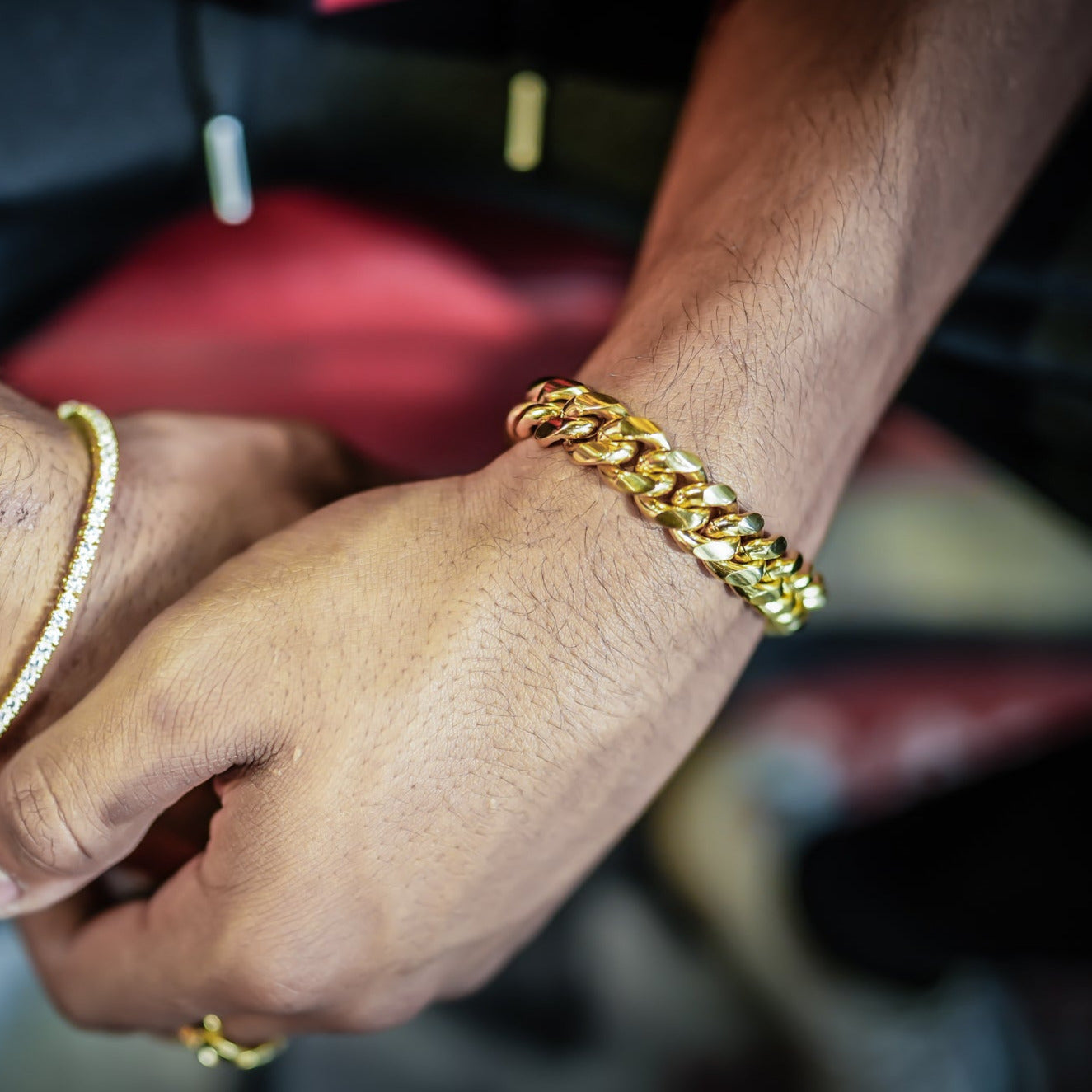 12mm Miami Cuban Link Bracelet