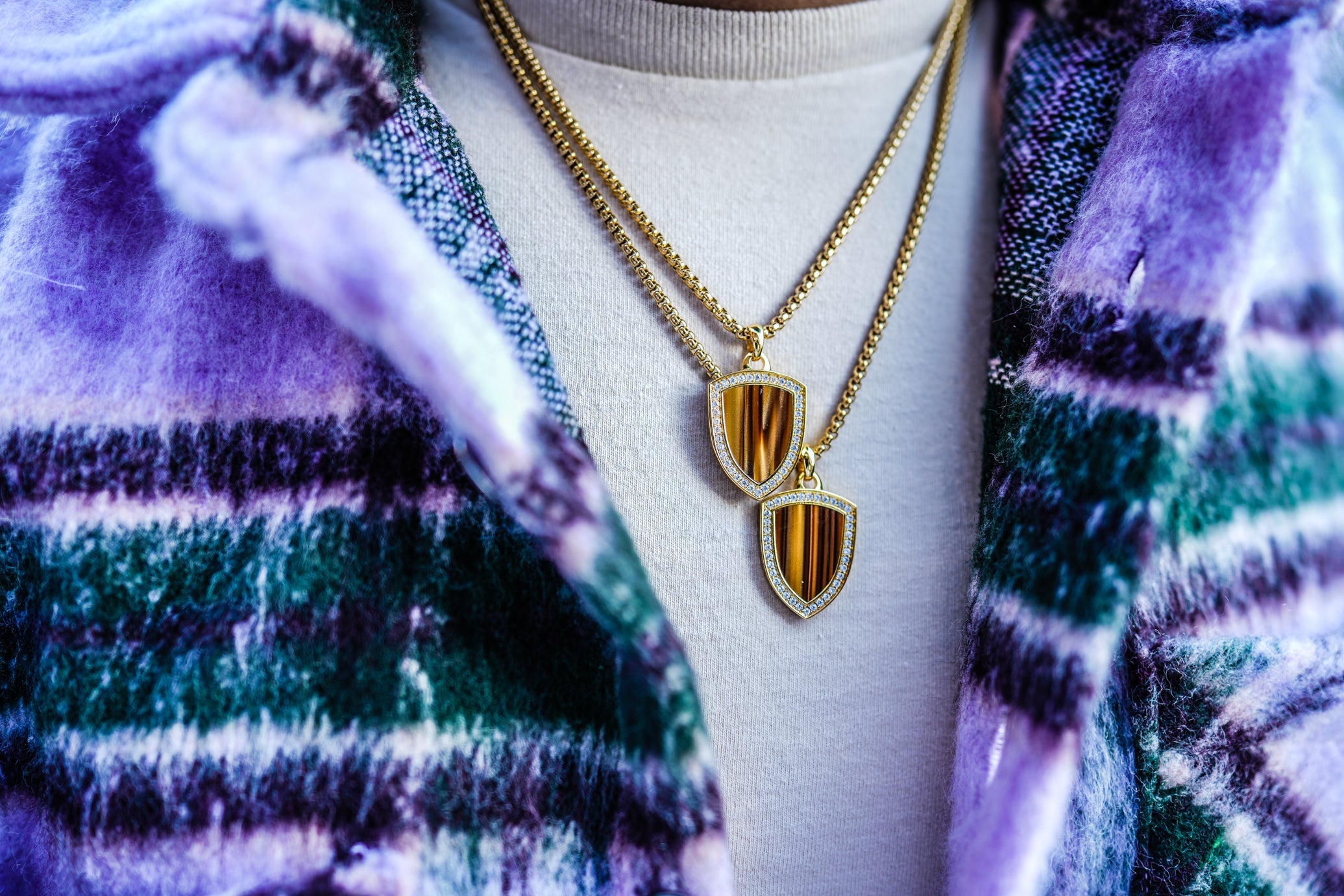 Tiger Eye Shield