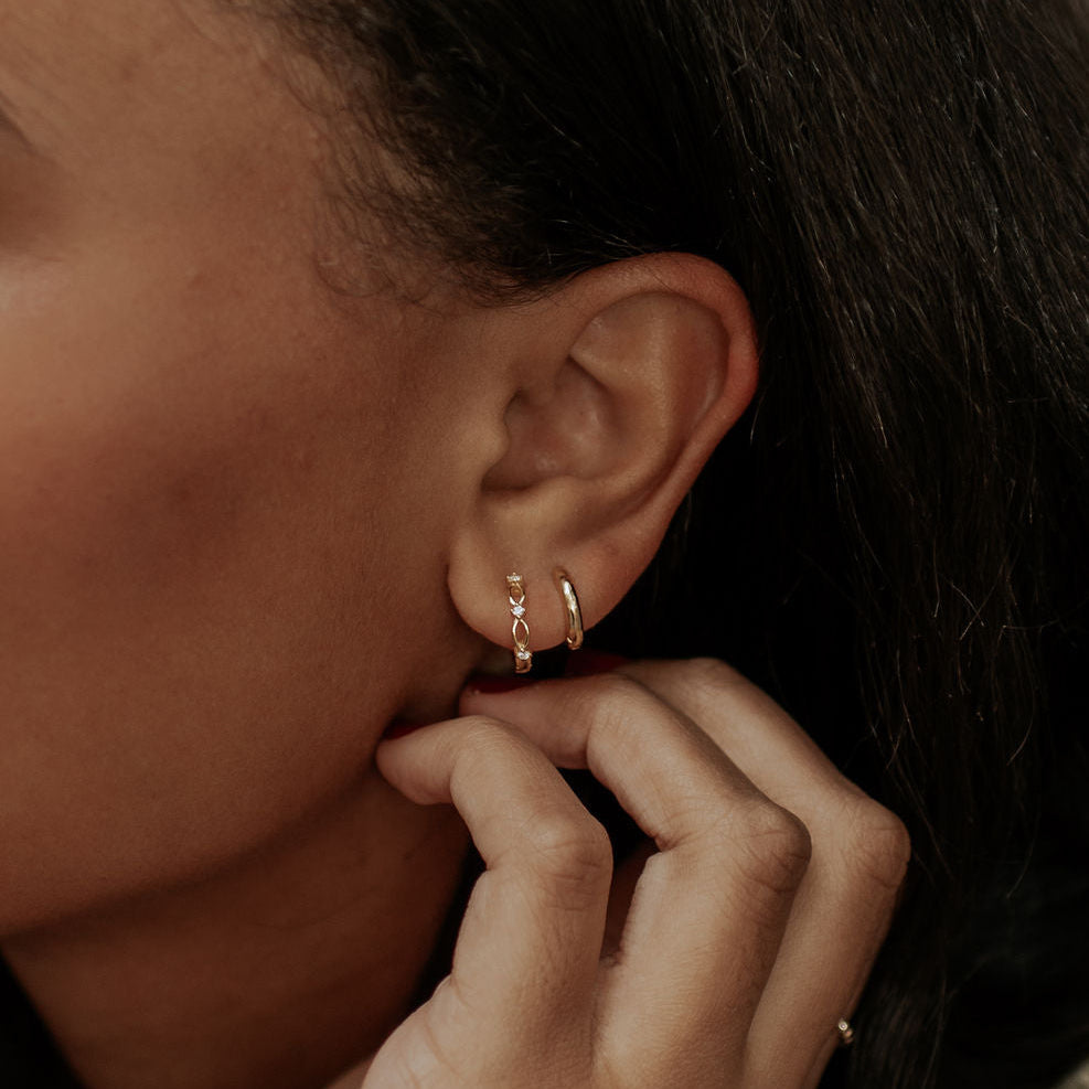 Isla Lace Hoops