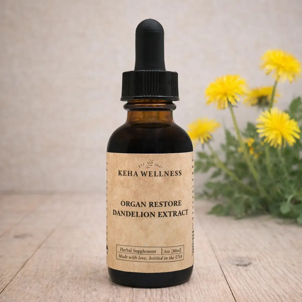 Organ Restore — Dandelion Root Tincture | Organic Herbal Liver Support