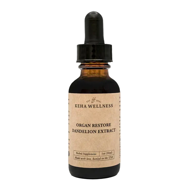Organ Restore — Dandelion Root Tincture | Organic Herbal Liver Support