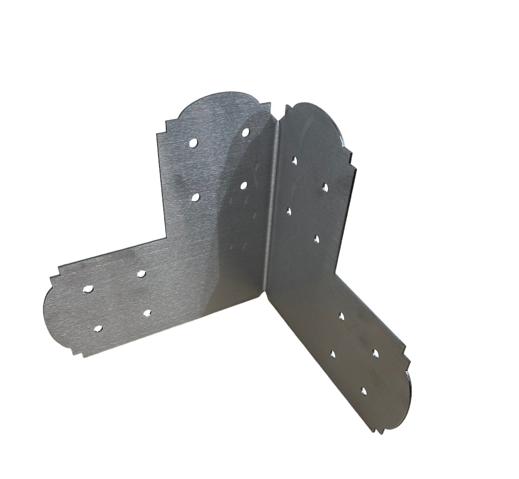Decorative Design Corner Bracket for 4x4 Post, 4x4 Corner Support Bracket, 4x4 Steel Bracket, 4 inch Post Bracket, 4x4 Corner Bracket