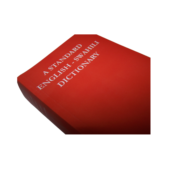 A STANDARD ENGLISH - SWAHILI DICTIONARY