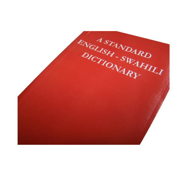A STANDARD ENGLISH - SWAHILI DICTIONARY