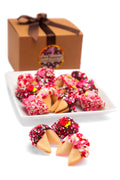 Love and Romance Fortune Cookie Gift Box - 48 Piece