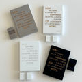 Laser Engraved Home Blessing – Concrete Series