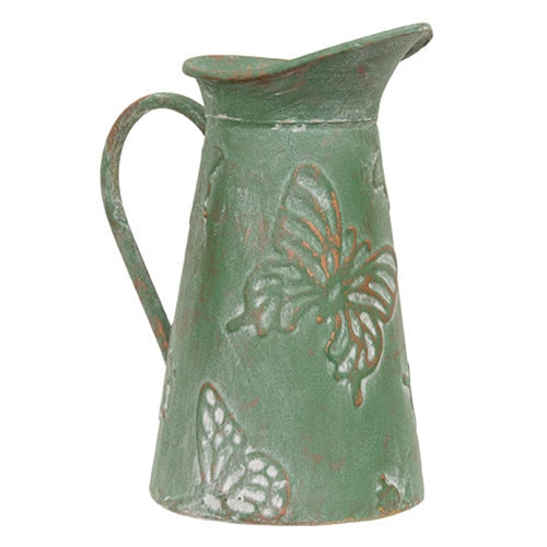 Green Copper Butterfly Pitcher