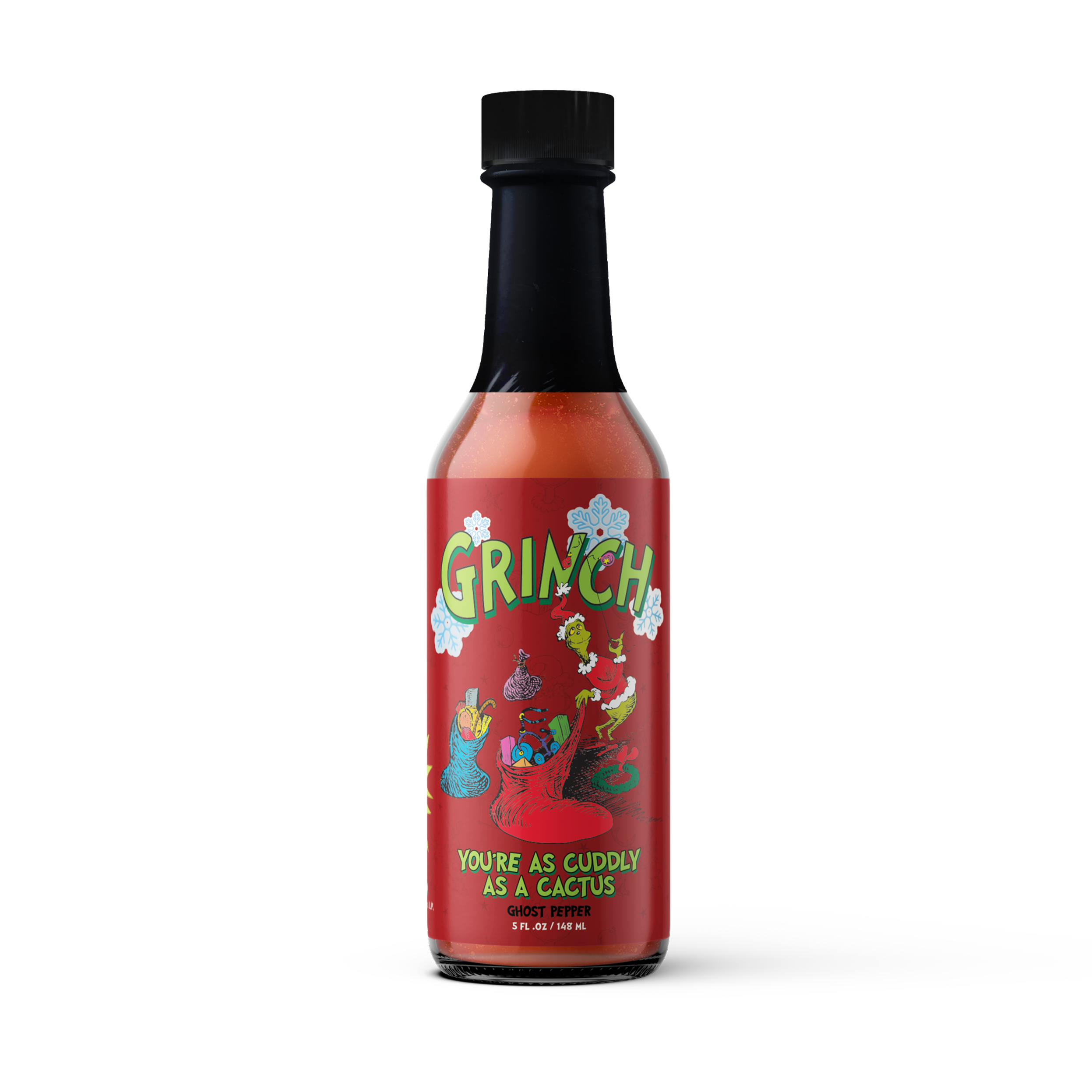 Grinch You're As Cuddly As A Cactus : Ghost Pepper
