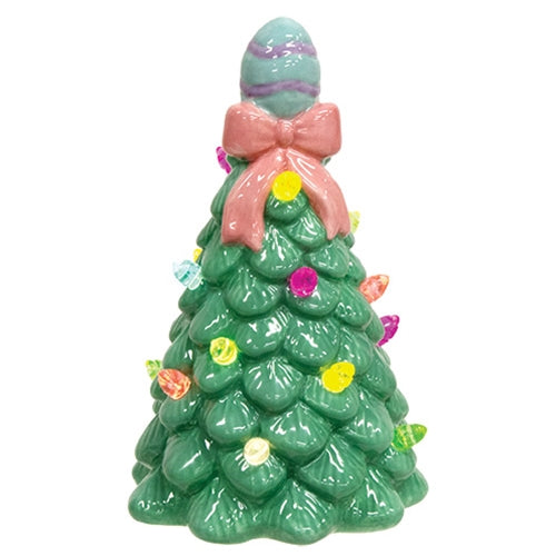Assorted LED Ceramic Easter Egg Trees