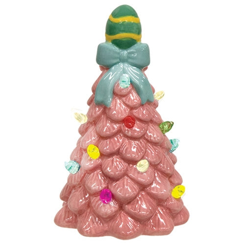 Assorted LED Ceramic Easter Egg Trees