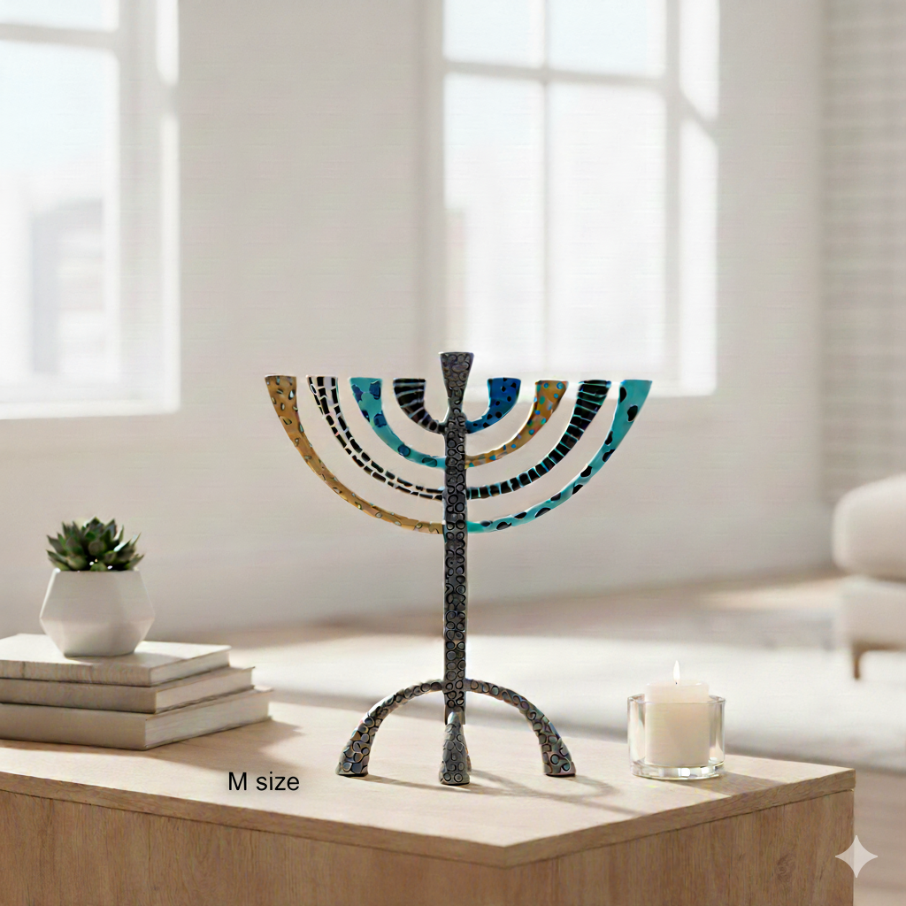 Premium Handmade Menorah – The Classic Premium Series