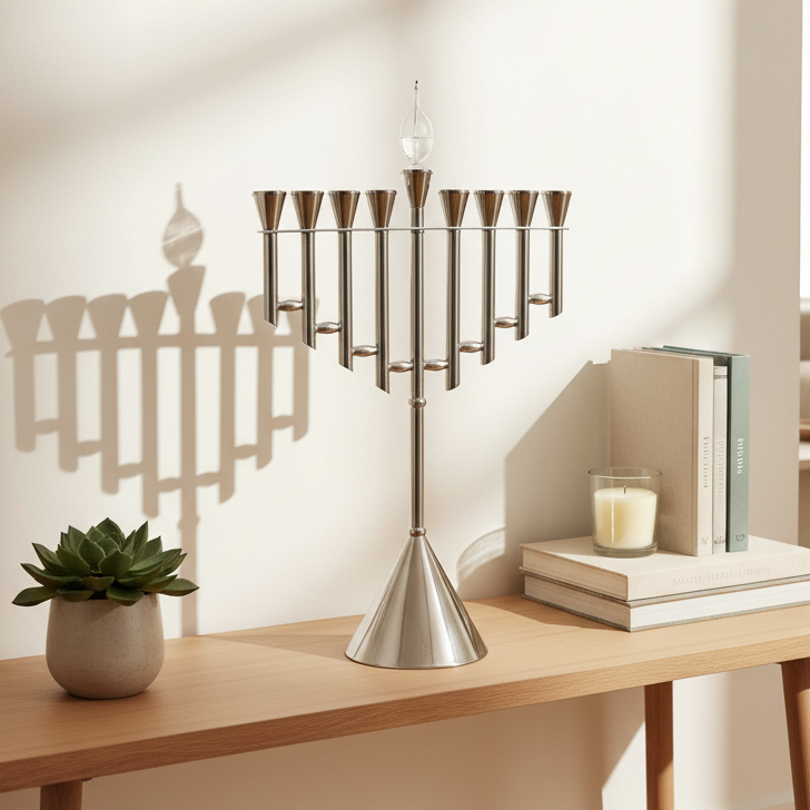 Modern Large Menorah Design – Stairway To Heaven Series