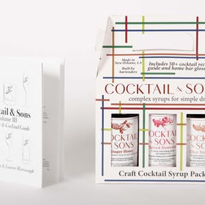 Craft Cocktail Syrup Pack: Whiskey