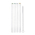 Juice and Smoothie Glass Straw Set
