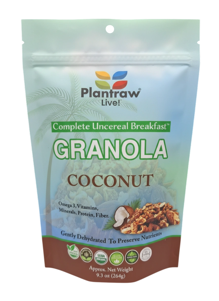 Granola - Coconut (Grain-free, gluten-free with neither added sugar nor sweeteners)