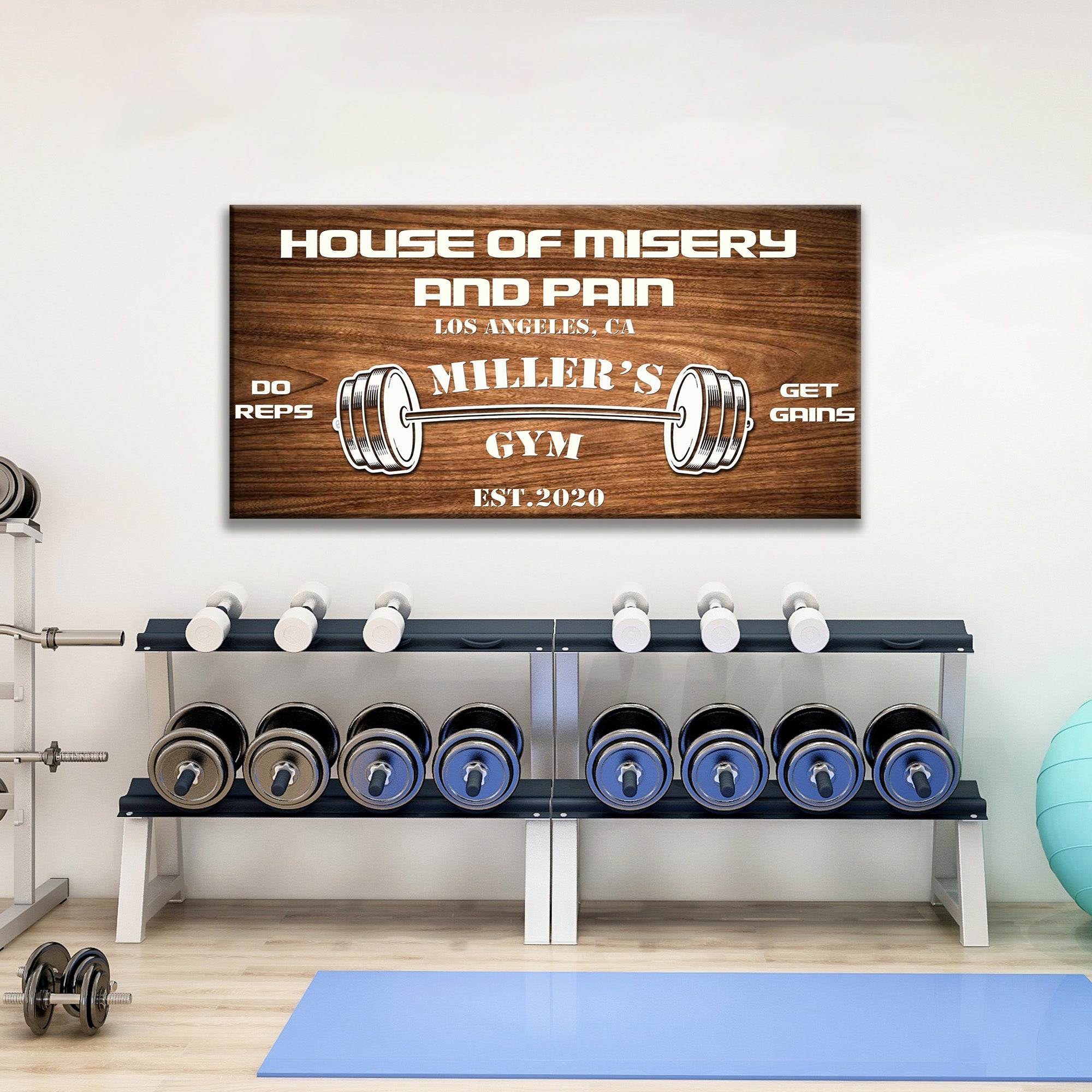 Gym Sign XII