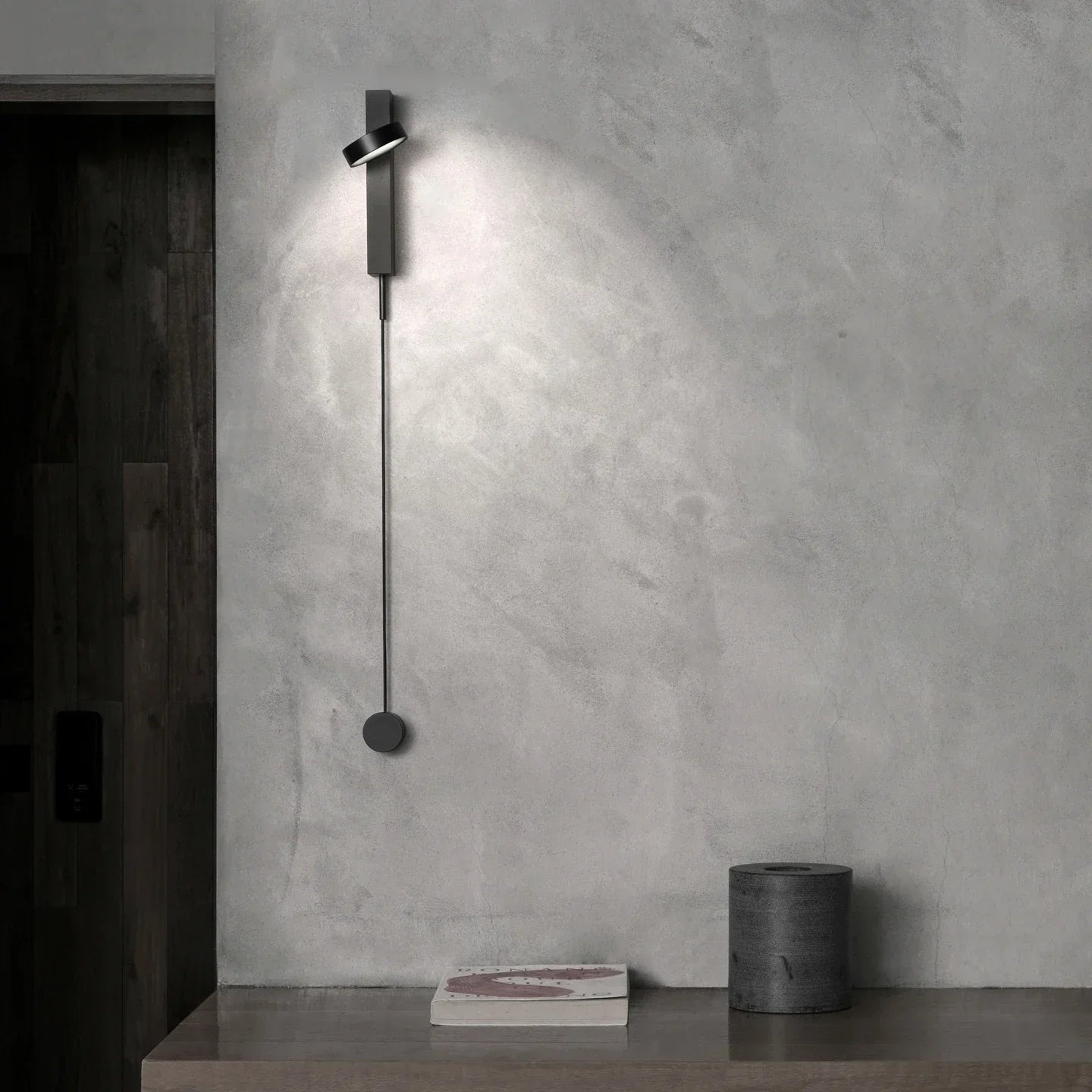 DecorBites™ Gold LED Wall Lamp with Dimming Switch - Creative Design for Bedroom and Hallway