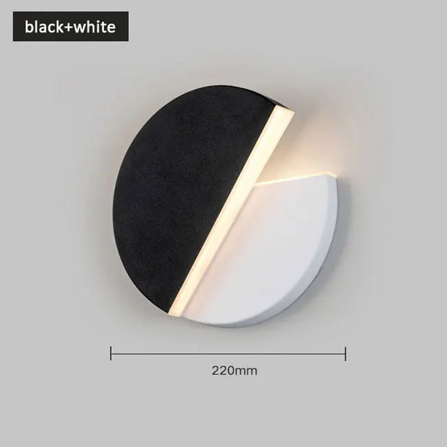 DecorBites™ Adjustable LED Wall Lamp for Modern Bedroom and Aisle Lighting