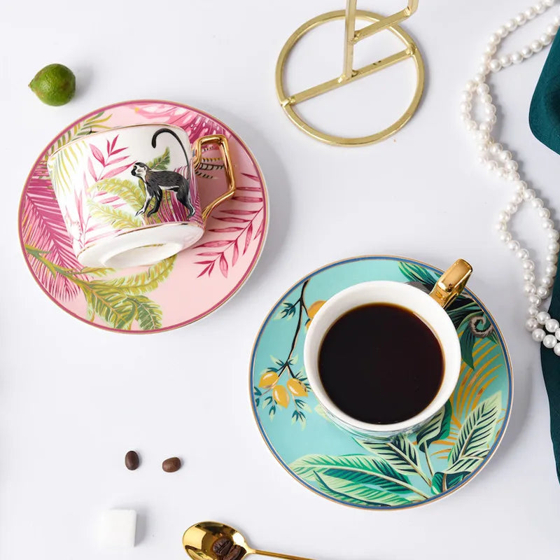DecorBites™ Jungle Secret Tea Cup Set