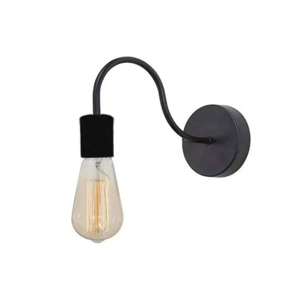DecorBites™ Iron Cage Guard Wall Sconce Vintage LED Light for Indoor Lighting