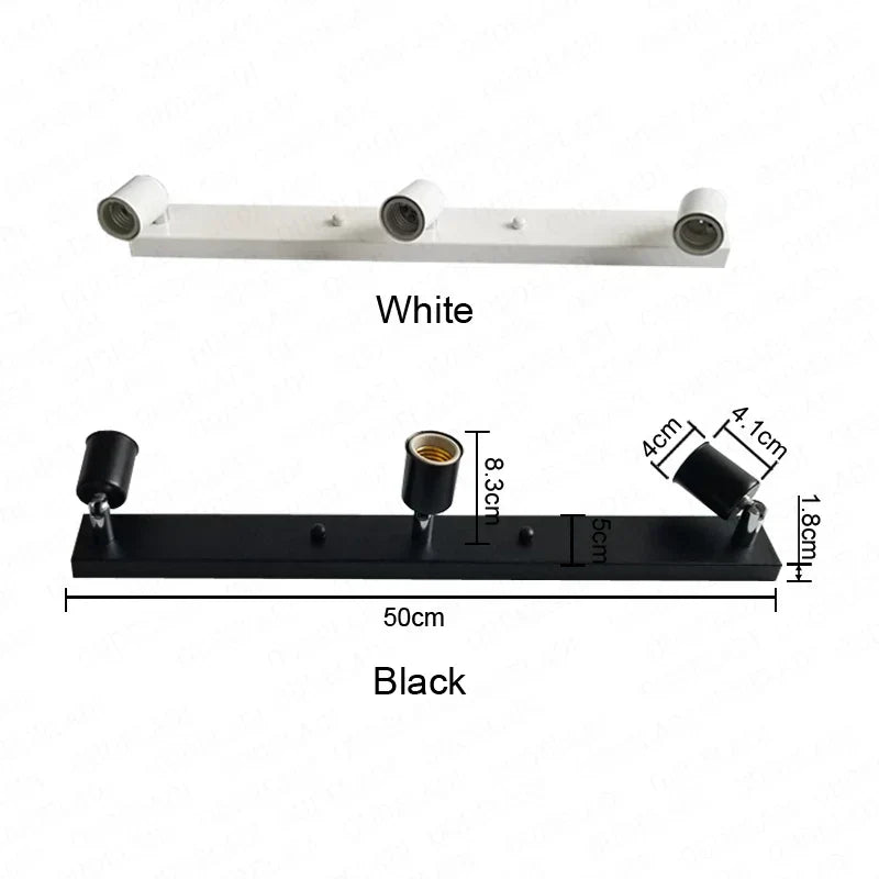 DecorBites™ 3-Light Art Loft Ceiling Lamp Kitchen Wall Fixture