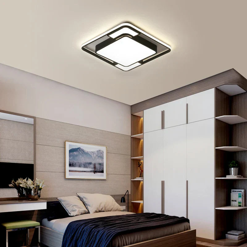 DecorBites™ Iron Body Modern Chandelier Lighting with Remote Control