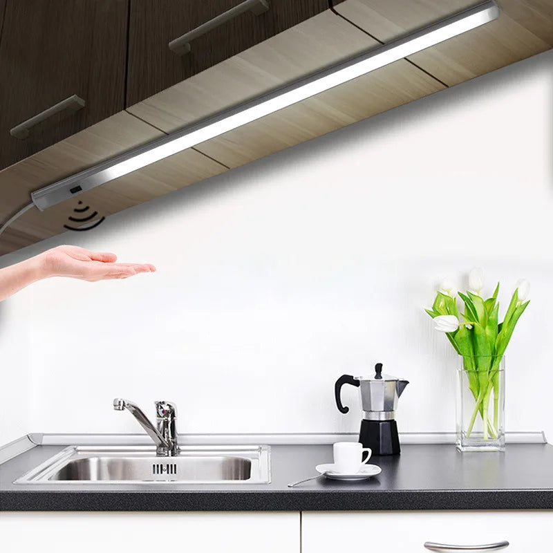 DecorBites™ LED Cabinet Light with Motion Sensor - USB Plug, Kitchen Bedroom Closet Night Lamp
