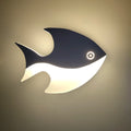 DecorBites™ LED Fish Shape Wall Lamp Modern Creative Acrylic Decor for Indoor Spaces