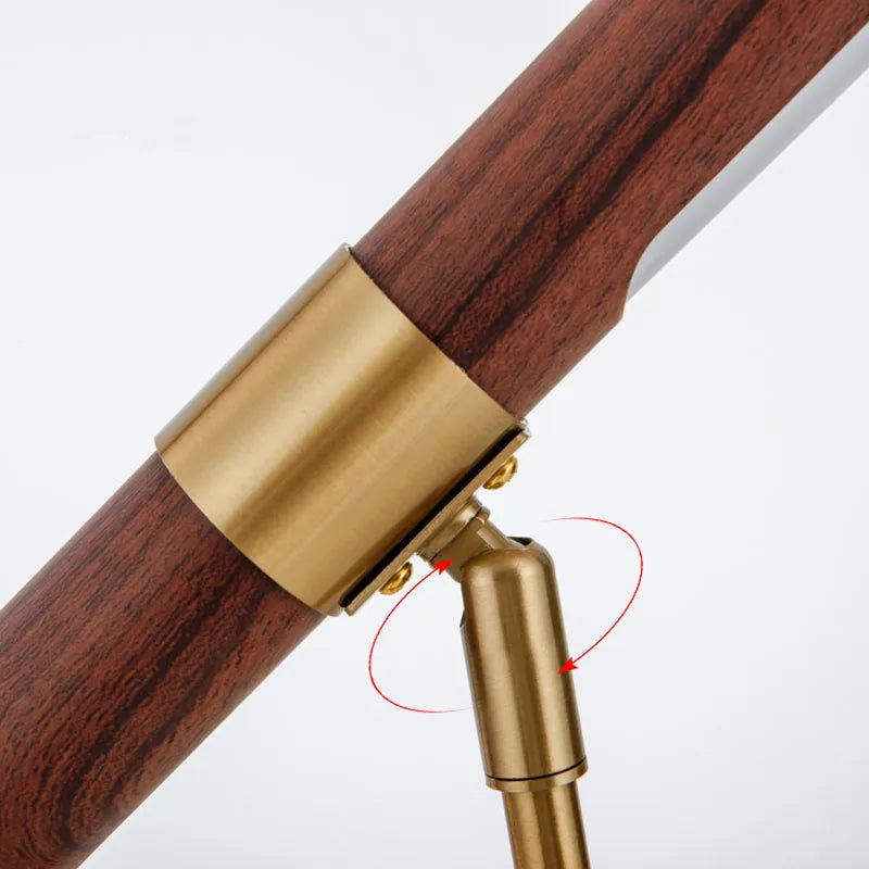 DecorBites™ Linear Wood LED Floor Lamp | Modern Minimalist Designer Vertical Loft Floor Light