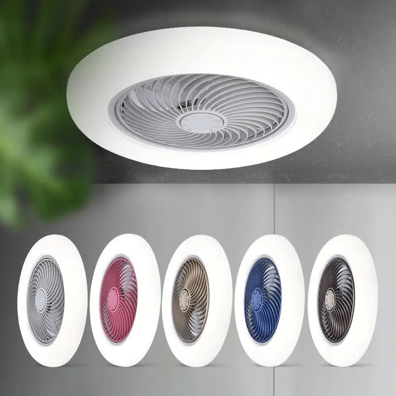 DecorBites™ 52cm Smart Ceiling Fan with Remote Control and Invisible Retractable Blades
